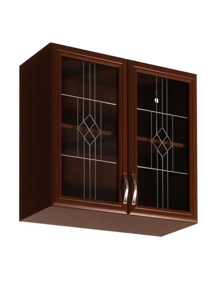Dulap Superior G80S cu Geam Bucătărie, 80x72x32 cm, PAL Melaminat | MobilaOK
