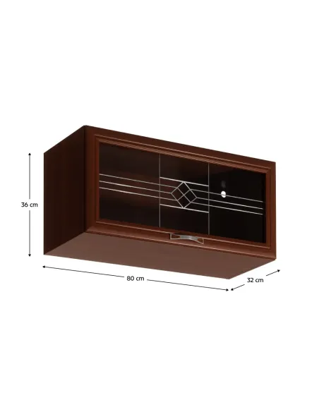 Dulap Superior G80KS, Bucătărie, 80x32x36 cm, PAL Melaminat | MobilaOK