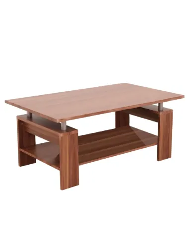 Măsuță cafea ROKO, living, 100x60x44 cm, MDF și metal | MobilaOK