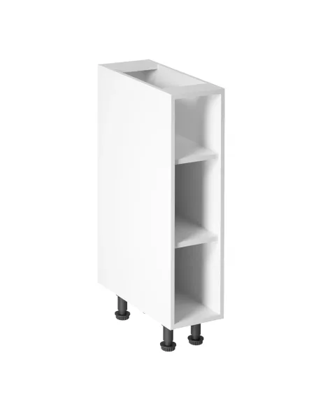 Dulap inferior cu două rafturi, D20P, alb PROVENCE | MobilaOK