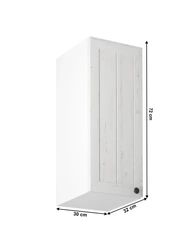 Dulap superior PROVENCE G30, bucătărie, 30x32x72 cm, PAL melaminat/MDF | MobilaOK