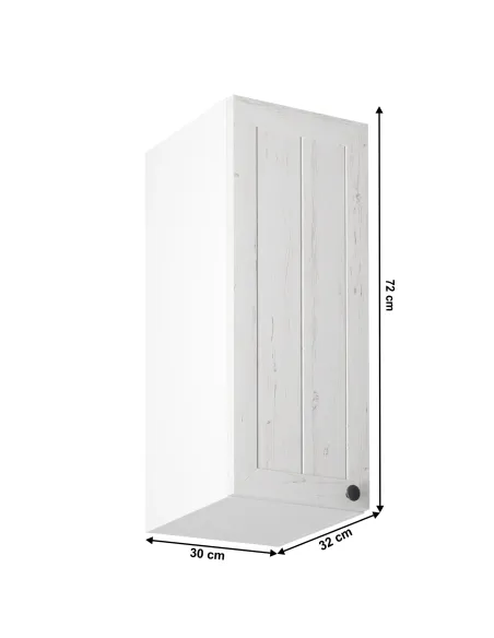 Dulap superior PROVENCE G30, bucătărie, 30x32x72 cm, PAL melaminat/MDF | MobilaOK