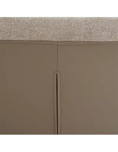 Scaun Dining SALOMA NEW, living/dining, 42x56.5x105 cm, textil/piele eco, crom | MobilaOK