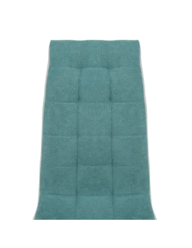 Scaun bucătărie SALOMA NEW, bucătărie, 42x105x56.5 cm, textil mentol/piele ecologică | MobilaOK