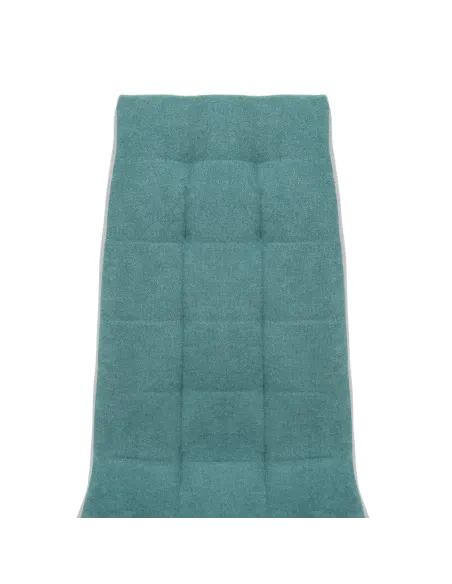 Scaun bucătărie SALOMA NEW, bucătărie, 42x105x56.5 cm, textil mentol/piele ecologică | MobilaOK