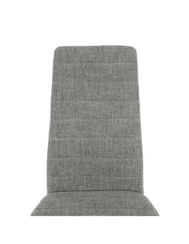 Scaun COLETA NOVA dining 41x49x96 cm textil/metal alb | MobilaOK