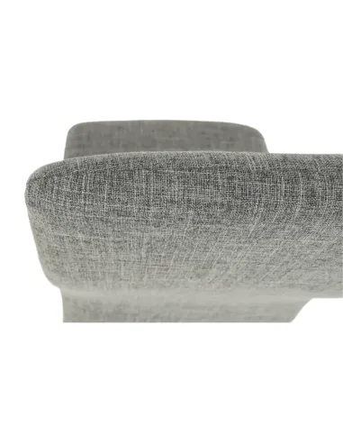Scaun COLETA NOVA dining 41x49x96 cm textil/metal alb | MobilaOK