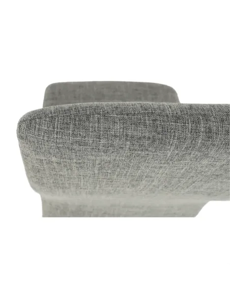 Scaun COLETA NOVA dining 41x49x96 cm textil/metal alb | MobilaOK