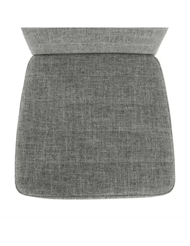 Scaun COLETA NOVA dining 41x49x96 cm textil/metal alb | MobilaOK