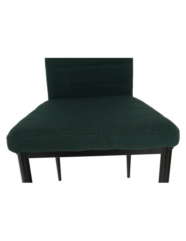 Scaun COLETA NOVA bucătărie 41x96x49 cm, textil smarald/cadru metalic | MobilaOK