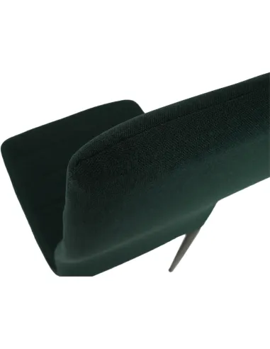 Scaun COLETA NOVA bucătărie 41x96x49 cm, textil smarald/cadru metalic | MobilaOK