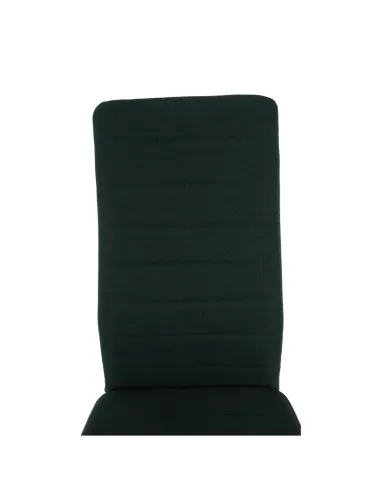 Scaun COLETA NOVA bucătărie 41x96x49 cm, textil smarald/cadru metalic | MobilaOK