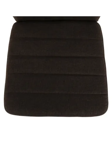 Scaun COLETA NOVA bucătărie 41x96x49 cm, textil maro/cadru metalic fag | MobilaOK