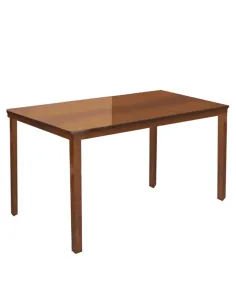 Masă dining ASTRO NEW, living, 110x74x70 cm, MDF furniruit nuc | MobilaOK