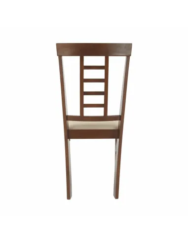 Scaun Dining OLEG NEW, dining, 45x48x95 cm, Lemn/Textil bej | MobilaOK