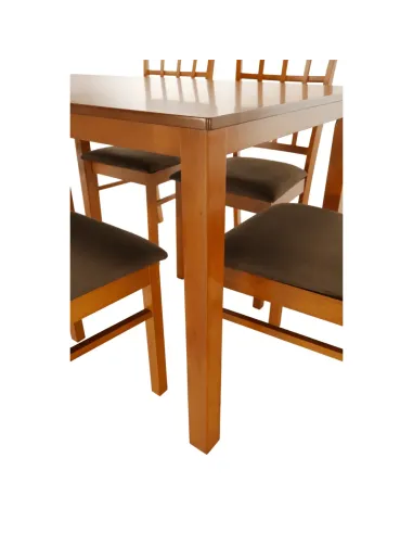 Set Dining GRID NEW, dining, 135x80x74 cm, MDF/lemn | MobilaOK