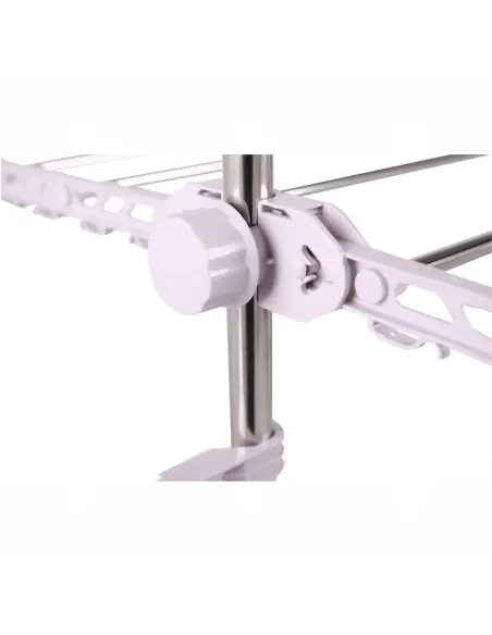 Uscător de haine, DENAL, baie/balcon, 88x147x66 cm, otel si plastic, KONDELA | MobilaOK