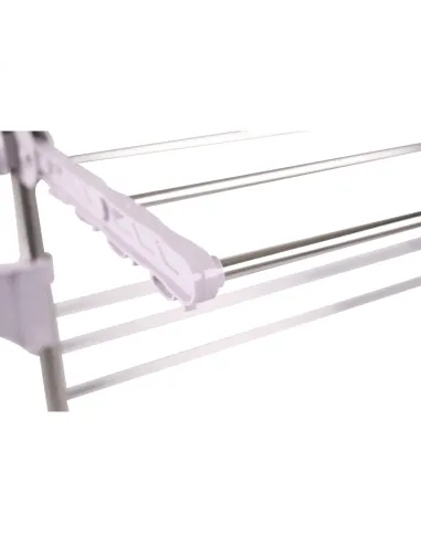 Uscător de haine, DENAL, baie/balcon, 88x147x66 cm, otel si plastic, KONDELA | MobilaOK