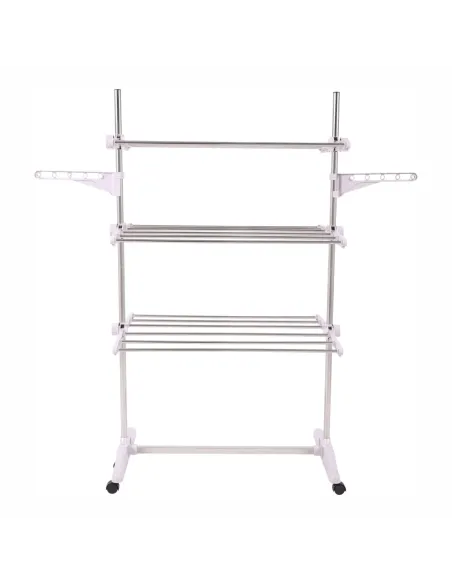 Uscător de haine, DENAL, baie/balcon, 88x147x66 cm, otel si plastic, KONDELA | MobilaOK