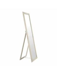 Oglindă MALKIA TIP 12 pentru hol/dormitor/baie, 36x126 cm, Lemn natural | MobilaOK 2
