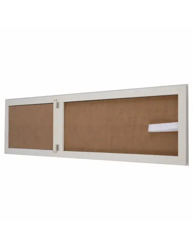 Oglindă MALKIA TIP 12 pentru hol/dormitor/baie, 36x126 cm, Lemn natural | MobilaOK