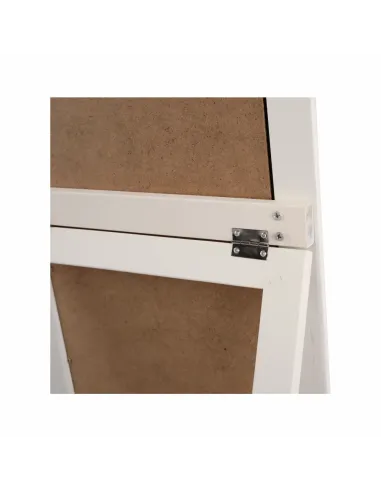 Oglindă MALKIA TIP 12 pentru hol/dormitor/baie, 36x126 cm, Lemn natural | MobilaOK