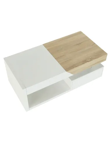 Măsuță de cafea MELIDA, living, 120x43x60 cm, MDF, Metal | MobilaOK