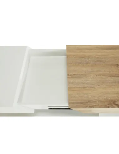Măsuță de cafea MELIDA, living, 120x43x60 cm, MDF, Metal | MobilaOK