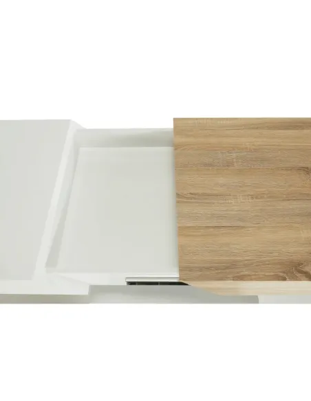 Măsuță de cafea MELIDA, living, 120x43x60 cm, MDF, Metal | MobilaOK