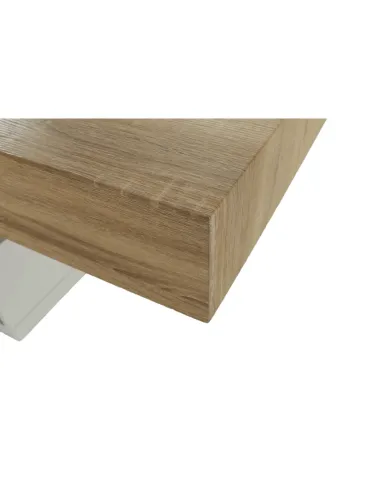 Măsuță de cafea MELIDA, living, 120x43x60 cm, MDF, Metal | MobilaOK