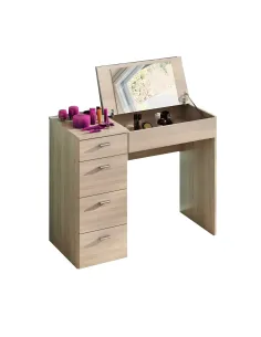 Măsuță de toaletă BELINA, baie, 90x83x42 cm, PAL melaminat | MobilaOK