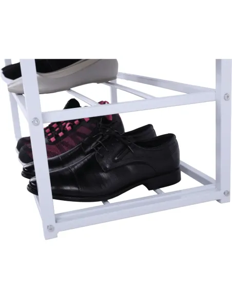 Bancă LYROS, hol/dormitor/living, 70x45x35 cm, Piele ecologică/Metal | MobilaOK