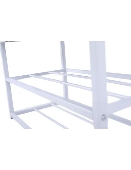 Bancă LYROS, hol/dormitor/living, 70x45x35 cm, Piele ecologică/Metal | MobilaOK
