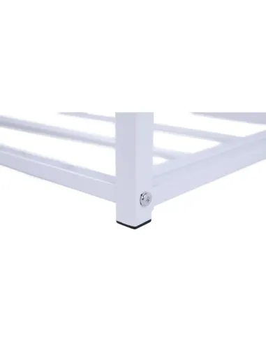 Bancă LYROS, hol/dormitor/living, 70x45x35 cm, Piele ecologică/Metal | MobilaOK