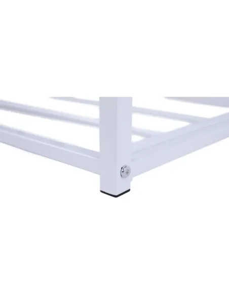 Bancă LYROS, hol/dormitor/living, 70x45x35 cm, Piele ecologică/Metal | MobilaOK