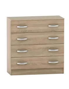 Comodă BETTY 2, dormitor/living, 150x39.4x93.9 cm, PAL melaminat | MobilaOK