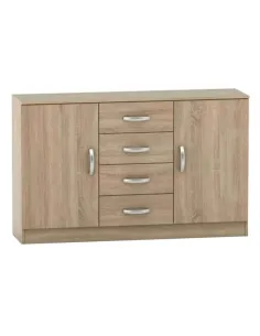 Scrin combinat BETTY 2, dormitor, 150x39.4x93.9 cm, PAL melaminat | MobilaOK
