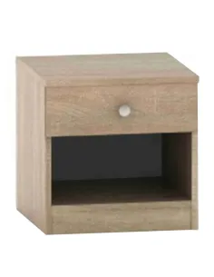 Noptieră BETTY 2, dormitor, 40.2x40x40 cm, PAL melaminat | MobilaOK