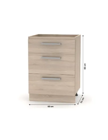 Ansamblu Bucătărie NOVA PLUS, bucătărie, 2.4 m, PAL melaminat | MobilaOK