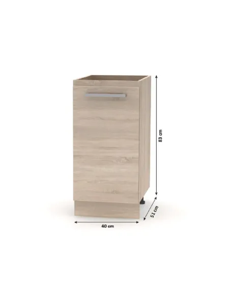 Ansamblu Bucătărie NOVA PLUS, bucătărie, 2.4 m, PAL melaminat | MobilaOK