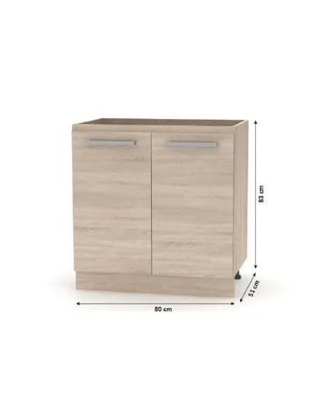 Ansamblu Bucătărie NOVA PLUS, bucătărie, 2.4 m, PAL melaminat | MobilaOK