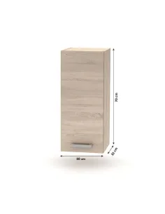 Cabinet superior, stejar sonoma, NOVA PLUS NOPL-002-OH | MobilaOK 2