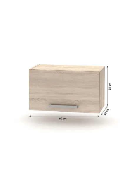 Dulap superior NOVA PLUS, bucatarie, 60x32x35 cm, PAL melaminat | MobilaOK