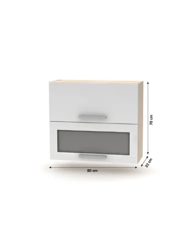 Cabinet NOVA PLUS, bucătărie, 80x32x70 cm, PAL melaminat | MobilaOK