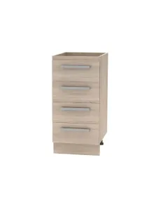 Dulap bucatarie NOVA PLUS, 40x51x83 cm, PAL melaminat stejar sonoma | MobilaOK
