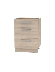 Dulap bucătărie NOVA PLUS, 60x51x83 cm, PAL melaminat stejar sonoma | MobilaOK