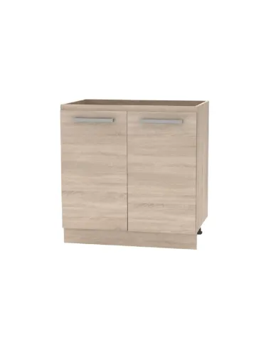 Dulap bucătărie NOVA PLUS, 80x51x83 cm, PAL melaminat stejar sonoma | MobilaOK