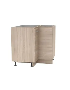 Cabinet bucătărie NOVA PLUS, colț 82.8x82.8x83 cm, PAL melaminat stejar sonoma | MobilaOK
