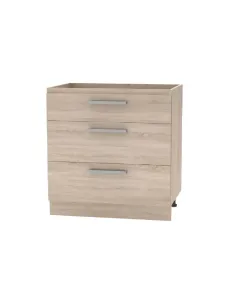 Cabinet bucătărie NOVA PLUS, 80x51x83 cm, PAL stejar sonoma | MobilaOK