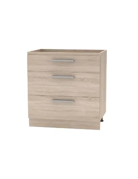 Cabinet bucătărie NOVA PLUS, 80x51x83 cm, PAL stejar sonoma | MobilaOK